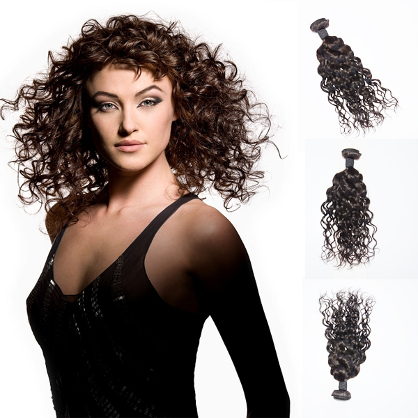 7A Brazilian hair cheap curly hair extensions-LJ5